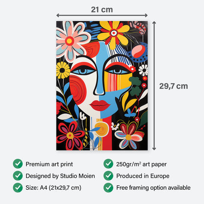 Poster Blossoming Aura - Add sophistication to your home